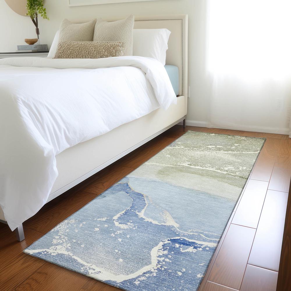 Chantille ACN517 Blue 2'3" x 7'6" Rug. Picture 6