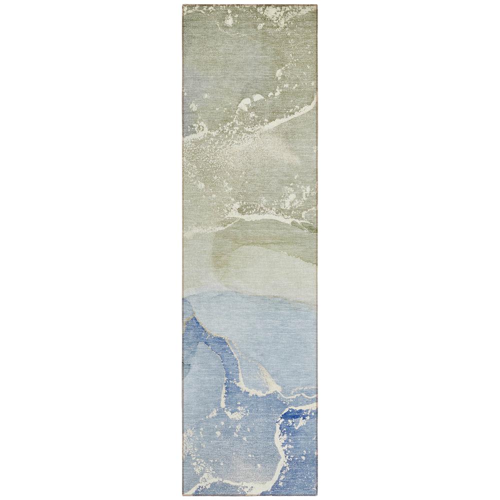 Chantille ACN517 Blue 2'3" x 7'6" Rug. Picture 1