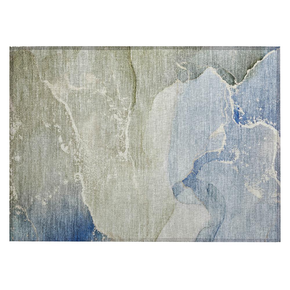 Chantille ACN517 Blue 1'8" x 2'6" Rug. Picture 1