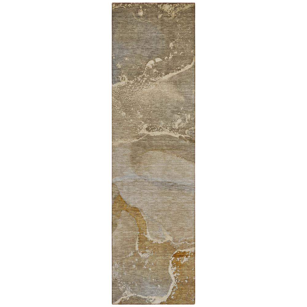 Chantille ACN517 Brown 2'3" x 7'6" Rug. Picture 1