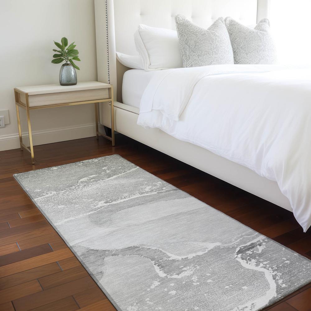 Chantille ACN517 Gray 2'3" x 7'6" Rug. Picture 6