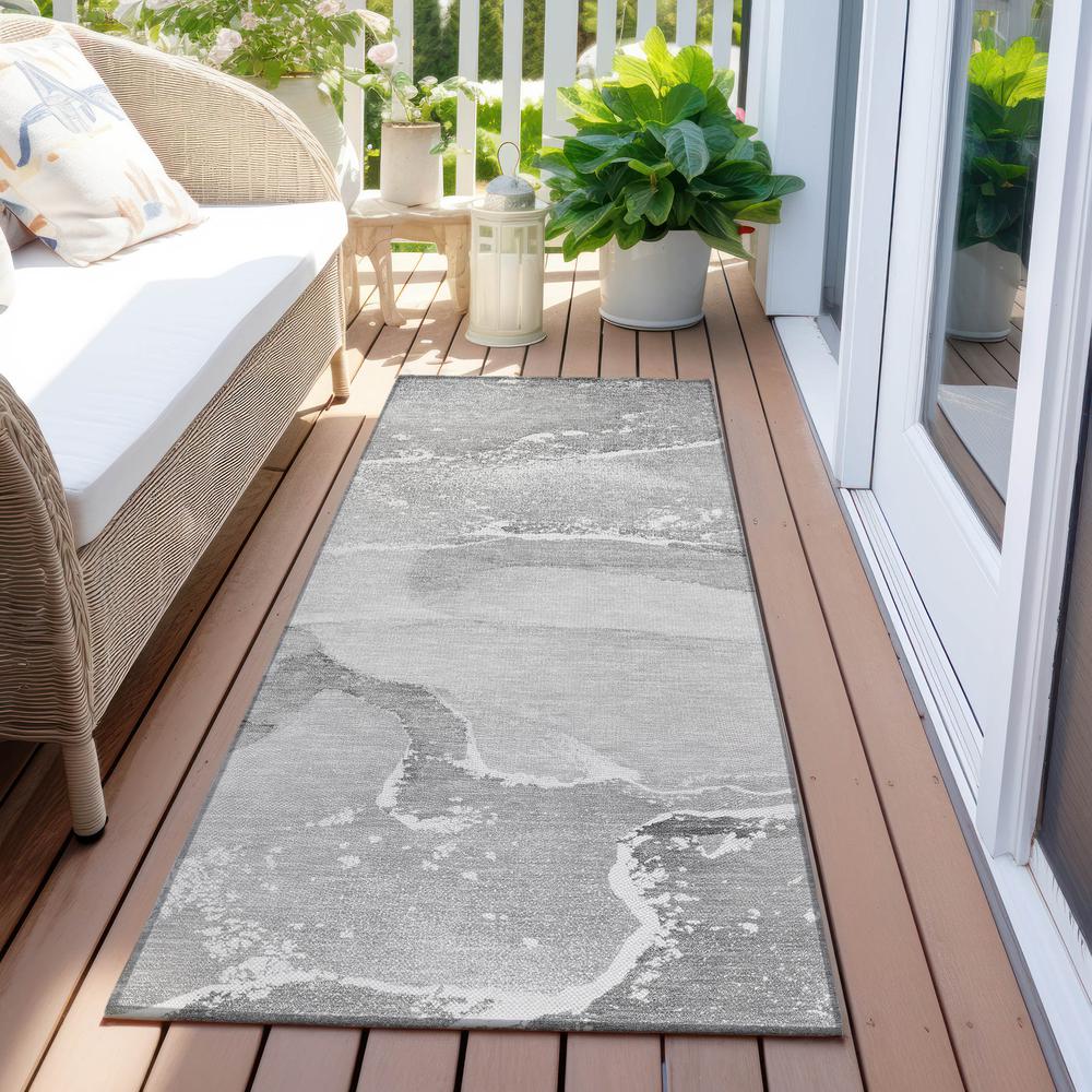Chantille ACN517 Gray 2'3" x 7'6" Rug. Picture 7