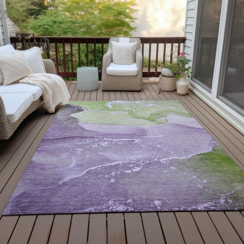 Chantille ACN517 Purple 2'6" x 3'10" Rug. Picture 9