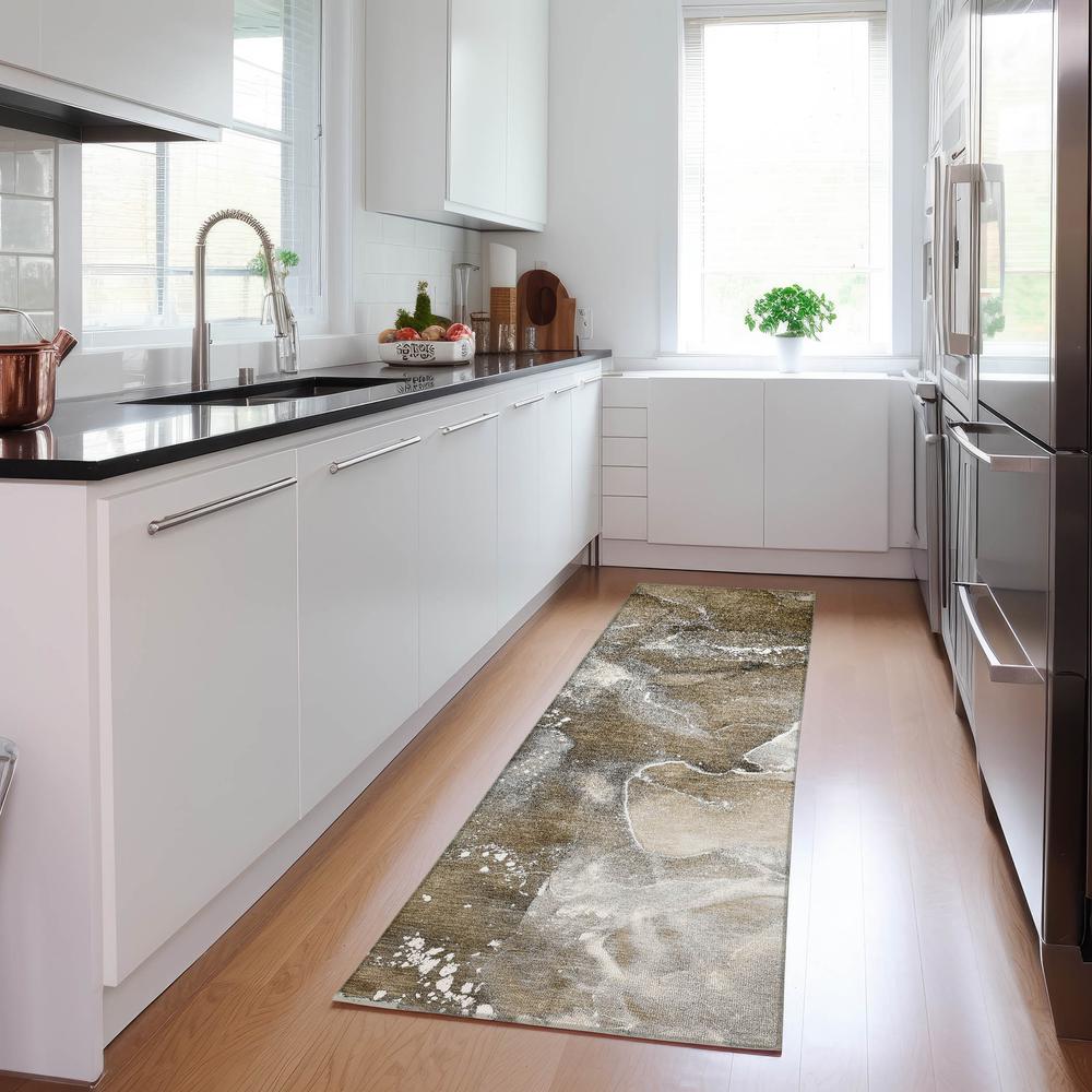 Chantille ACN518 Brown 2'3" x 7'6" Rug. Picture 6