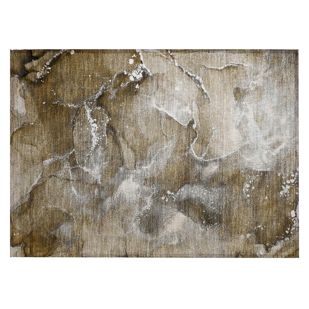 Chantille ACN518 Brown 1'8" x 2'6" Rug. Picture 1