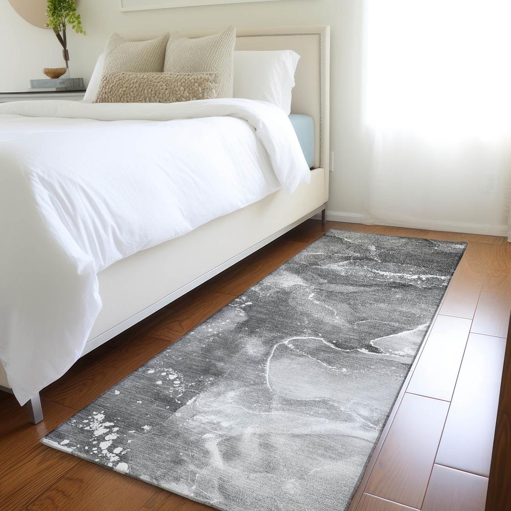 Chantille ACN518 Gray 2'3" x 7'6" Rug. Picture 6