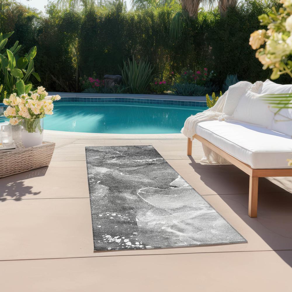 Chantille ACN518 Gray 2'3" x 7'6" Rug. Picture 7