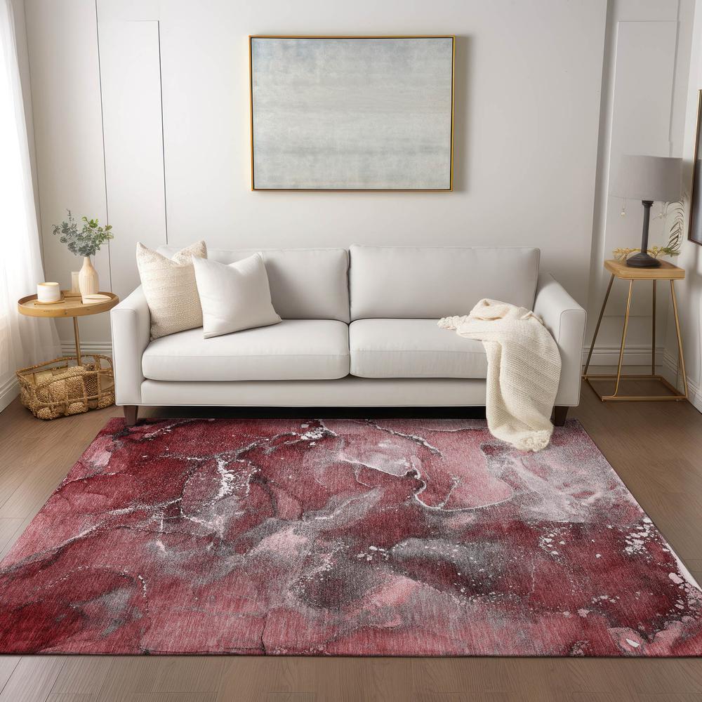 Chantille ACN518 Red 2'6" x 3'10" Rug. Picture 6