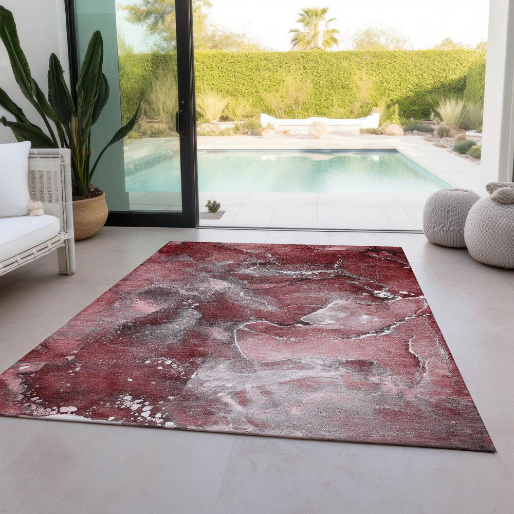 Chantille ACN518 Red 2'6" x 3'10" Rug. Picture 7