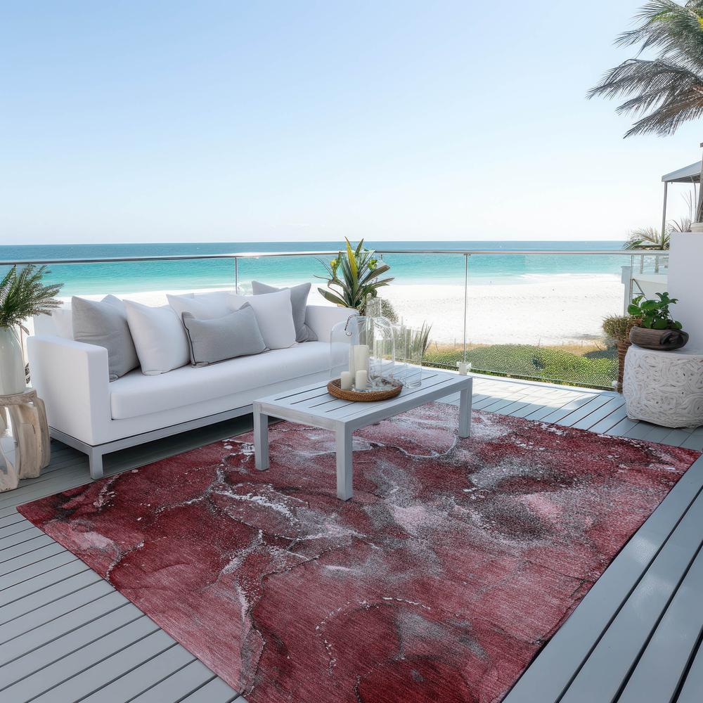 Chantille ACN518 Red 2'6" x 3'10" Rug. Picture 8