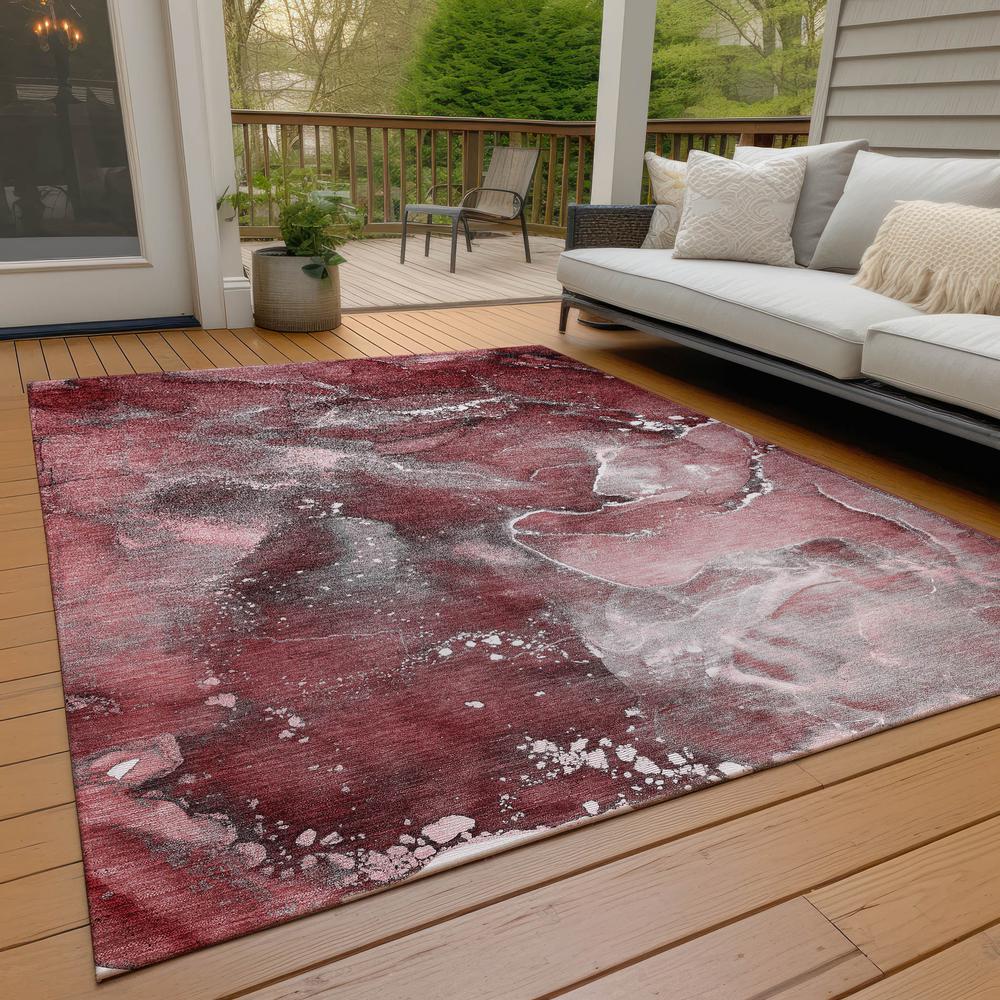 Chantille ACN518 Red 2'6" x 3'10" Rug. Picture 9