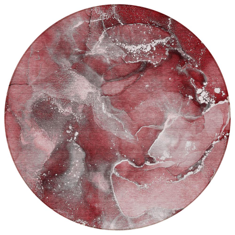 Chantille ACN518 Red 8' x 8' Rug. Picture 1
