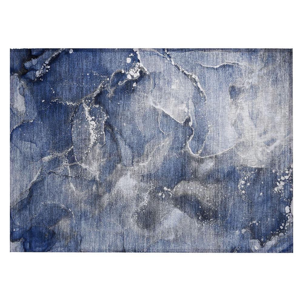 Chantille ACN518 Blue 1'8" x 2'6" Rug. Picture 1
