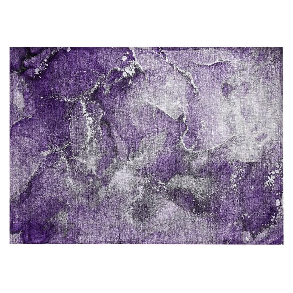 Chantille ACN518 Purple 1'8" x 2'6" Rug. Picture 1