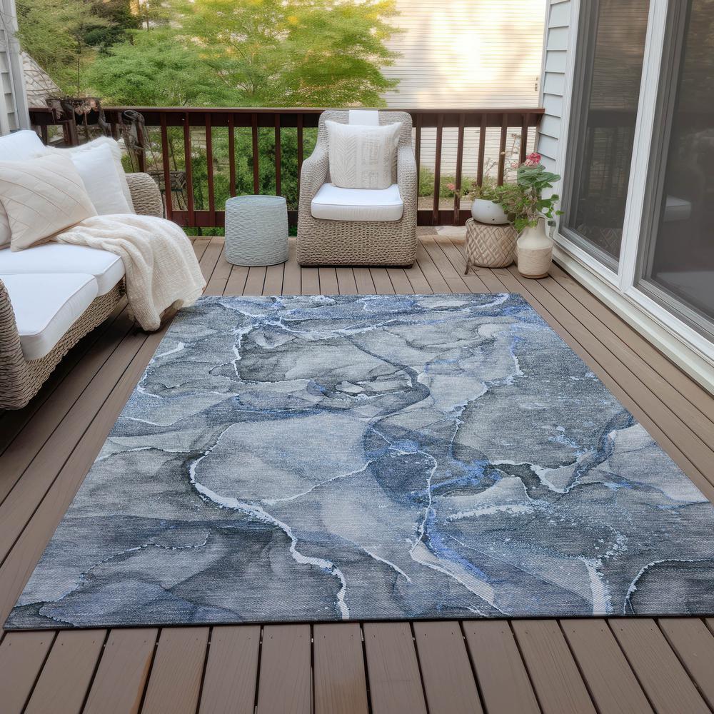 Chantille ACN519 Blue 2'6" x 3'10" Rug. Picture 10
