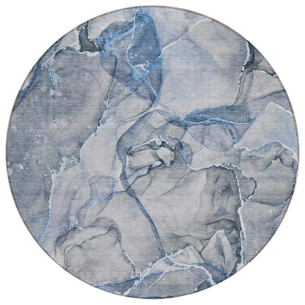 Chantille ACN519 Blue 8' x 8' Rug. Picture 1