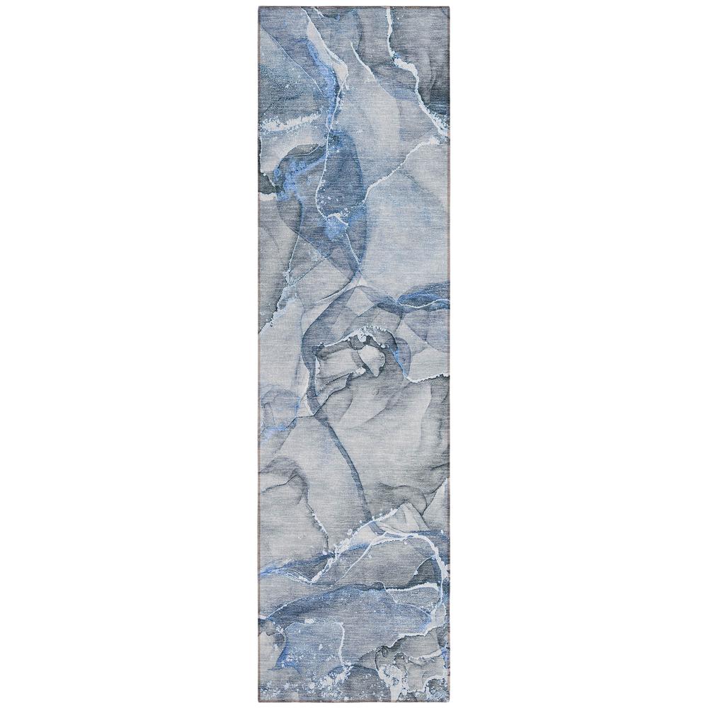 Chantille ACN519 Blue 2'3" x 7'6" Rug. Picture 1