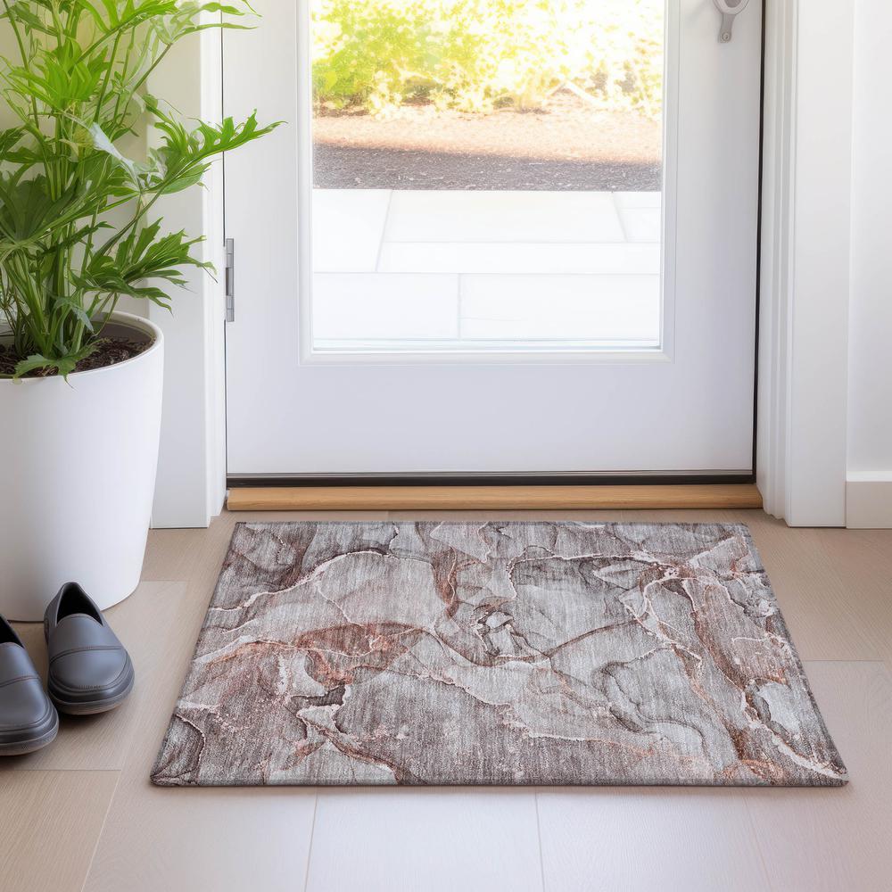 Chantille ACN519 Gray 1'8" x 2'6" Rug. Picture 6