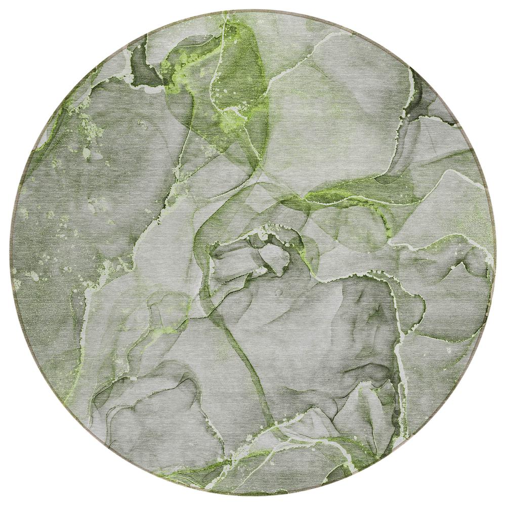 Chantille ACN519 Green 8' x 8' Rug. Picture 1