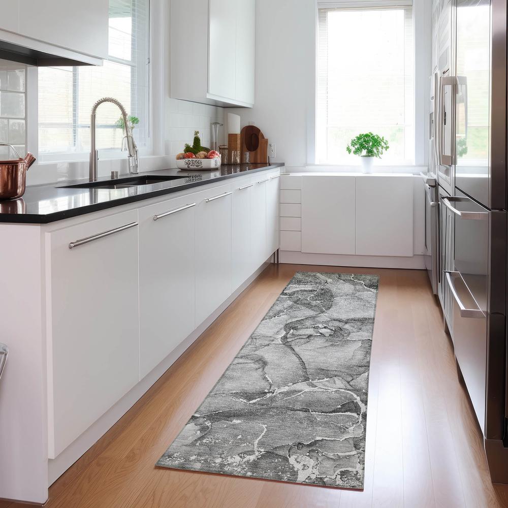 Chantille ACN519 Gray 2'3" x 7'6" Rug. Picture 6