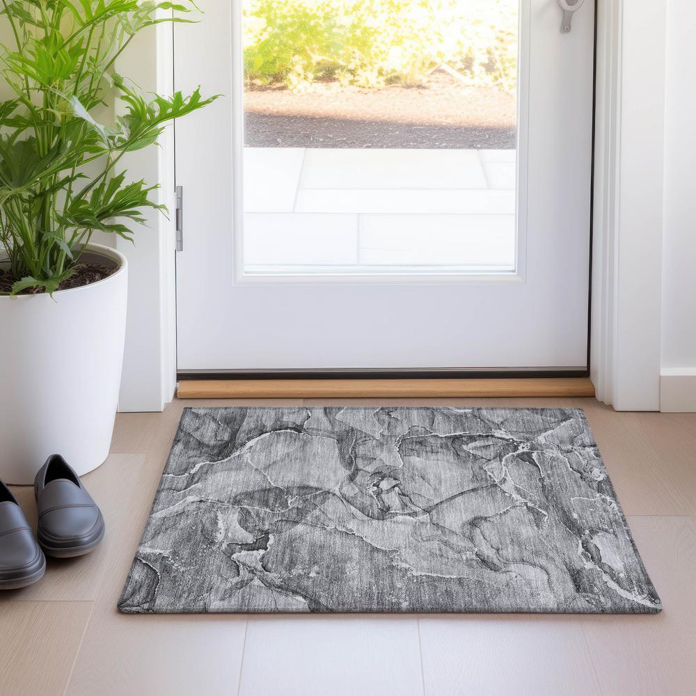 Chantille ACN519 Gray 1'8" x 2'6" Rug. Picture 6