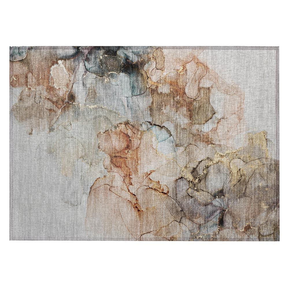 Chantille ACN520 Brown 1'8" x 2'6" Rug. Picture 1