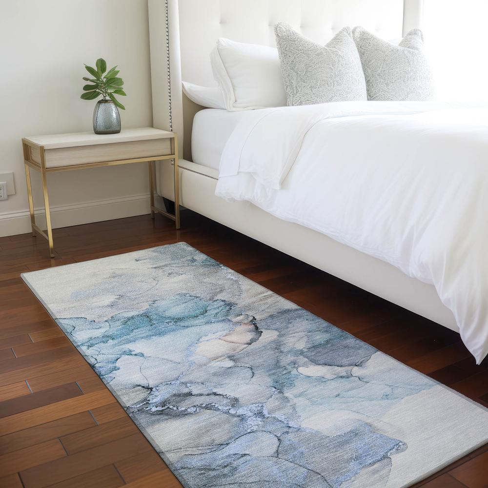 Chantille ACN520 Blue 2'3" x 7'6" Rug. Picture 6