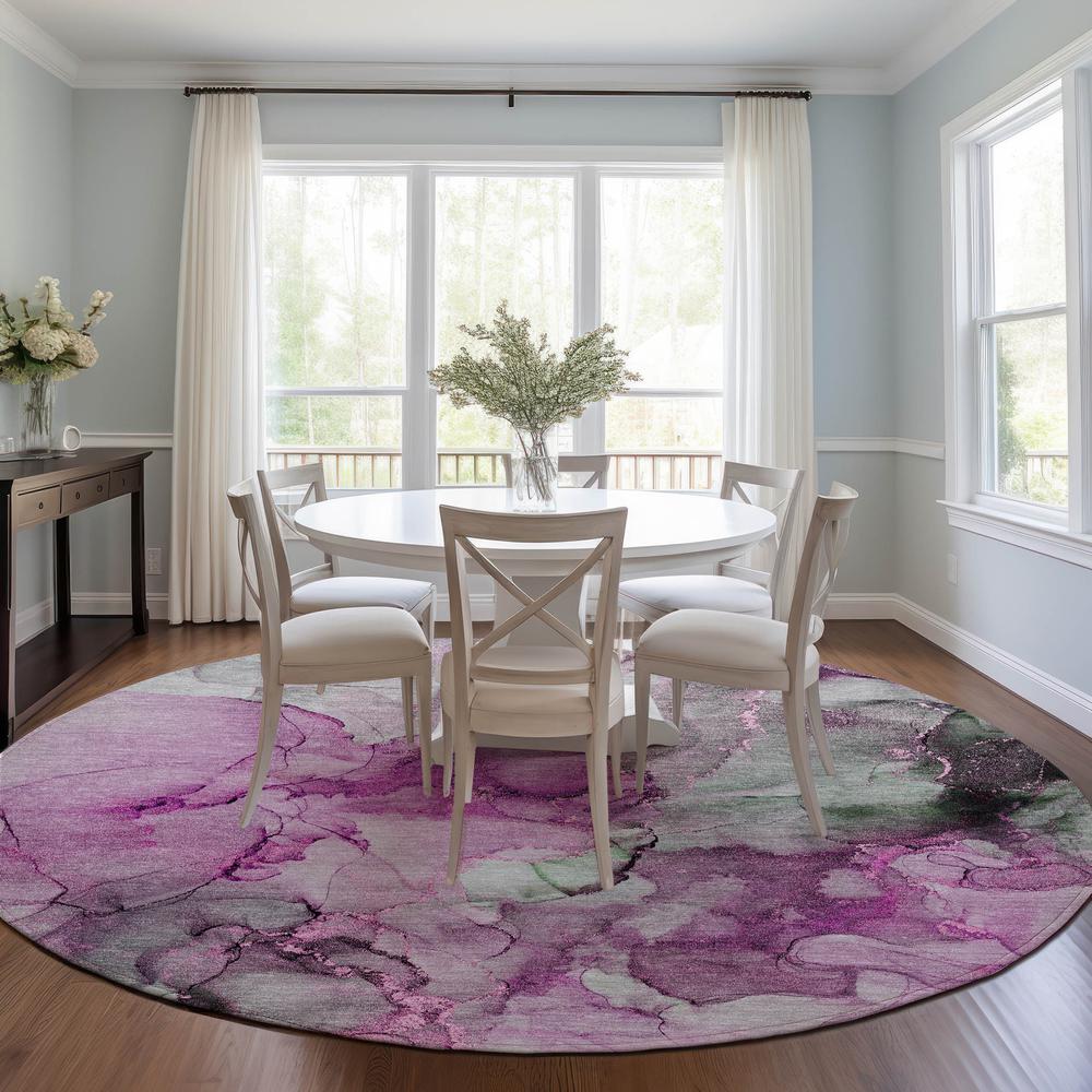 Chantille ACN520 Pink 8' x 8' Rug. Picture 7