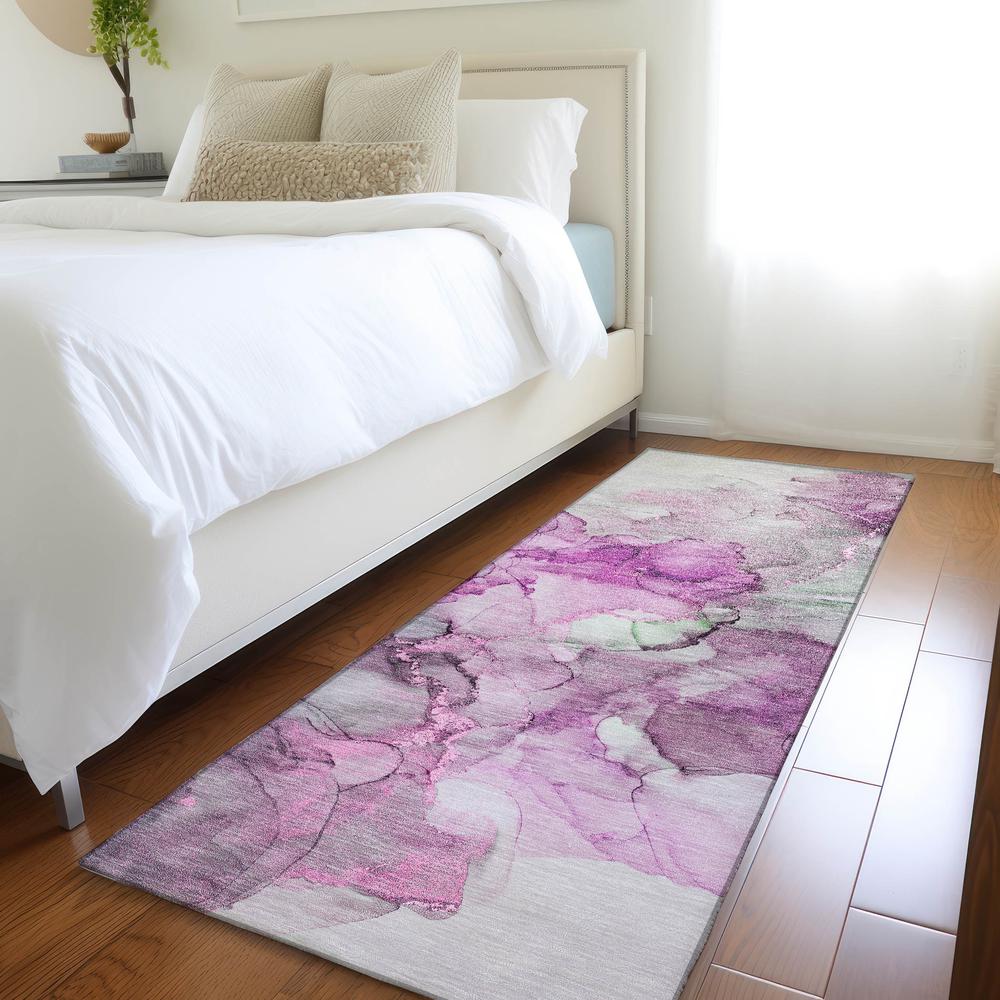 Chantille ACN520 Pink 2'3" x 7'6" Rug. Picture 6