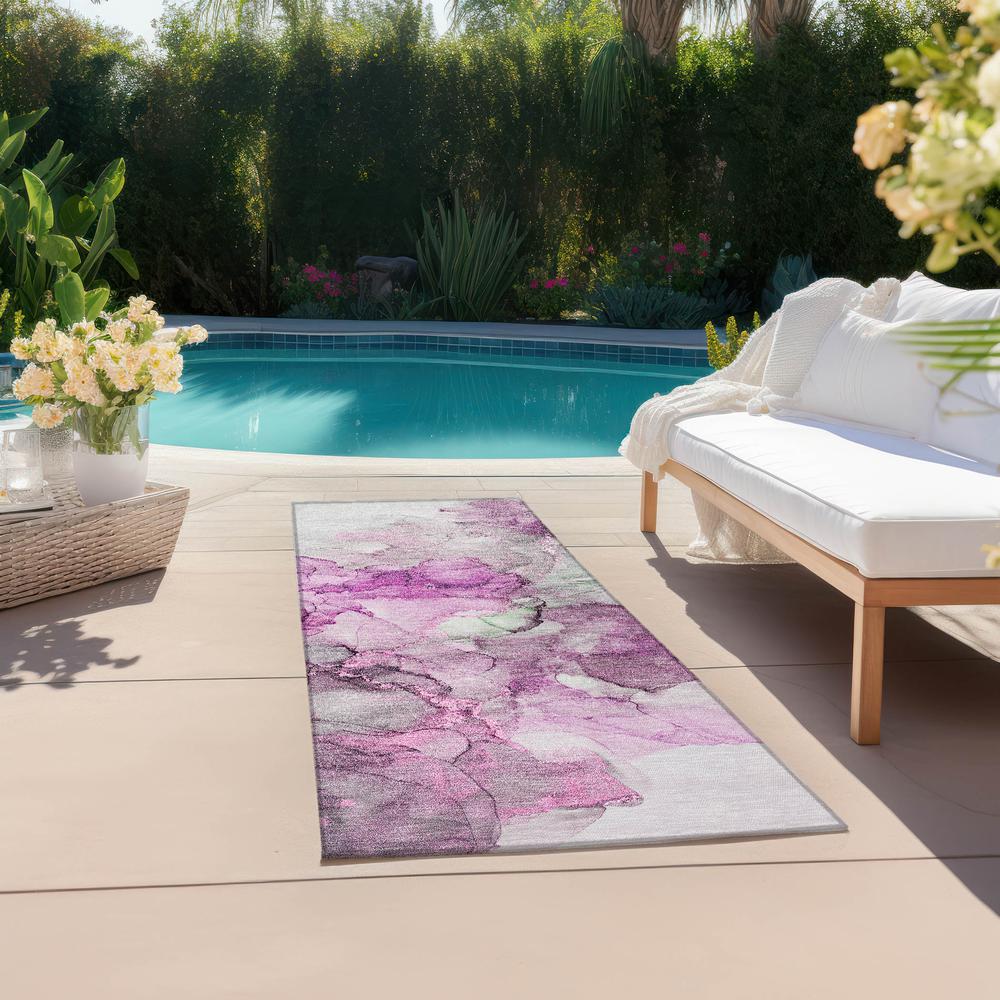 Chantille ACN520 Pink 2'3" x 7'6" Rug. Picture 7