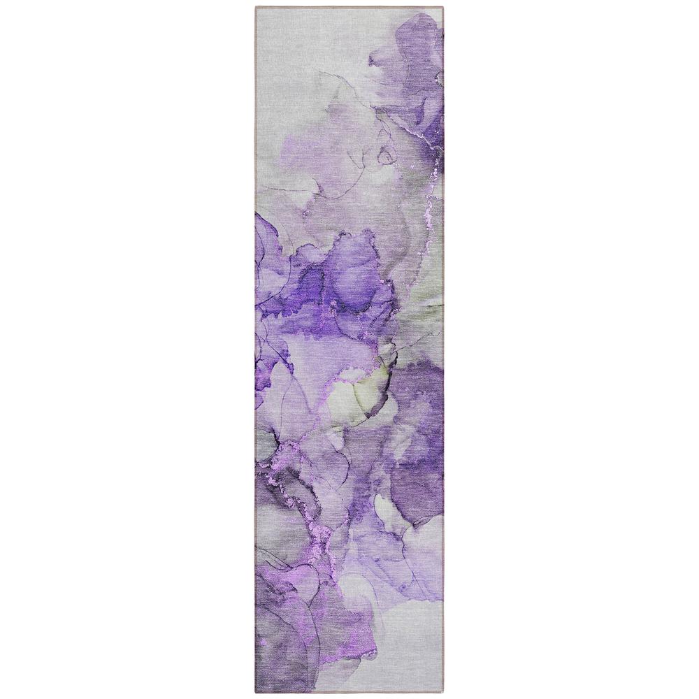 Chantille ACN520 Purple 2'3" x 7'6" Rug. Picture 1