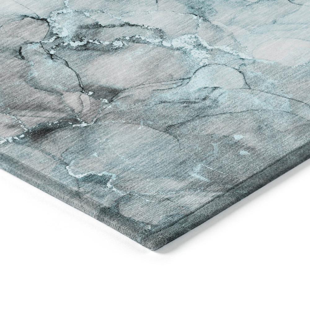 Chantille ACN520 Teal 1'8" x 2'6" Rug. Picture 3