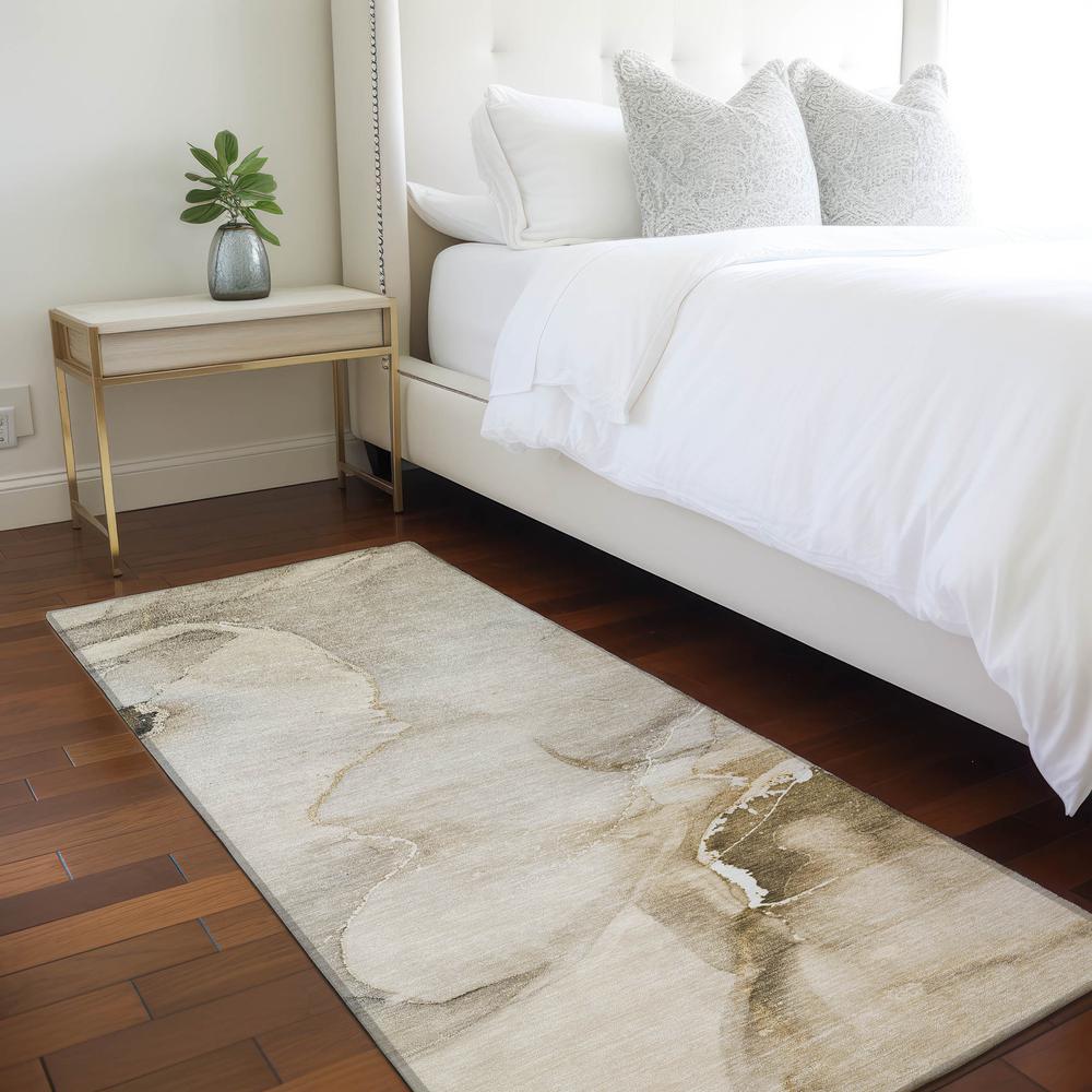 Chantille ACN521 Brown 2'3" x 7'6" Rug. Picture 6