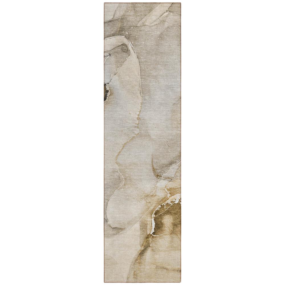 Chantille ACN521 Brown 2'3" x 7'6" Rug. Picture 1