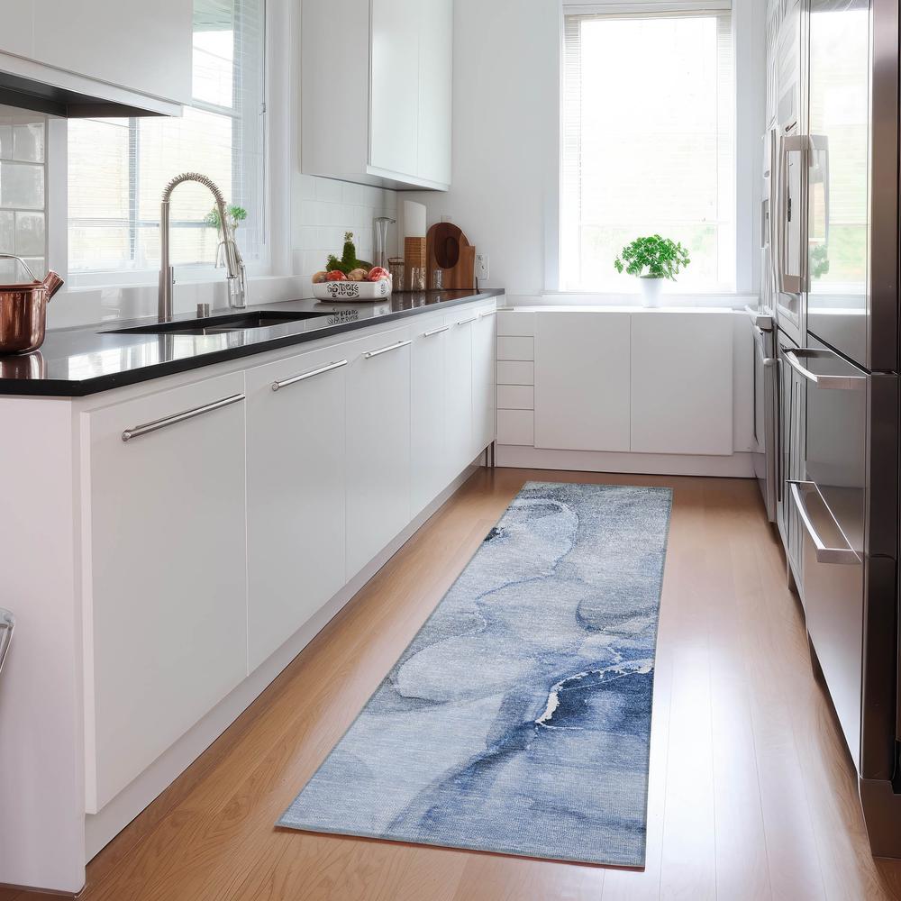Chantille ACN521 Blue 2'3" x 7'6" Rug. Picture 6