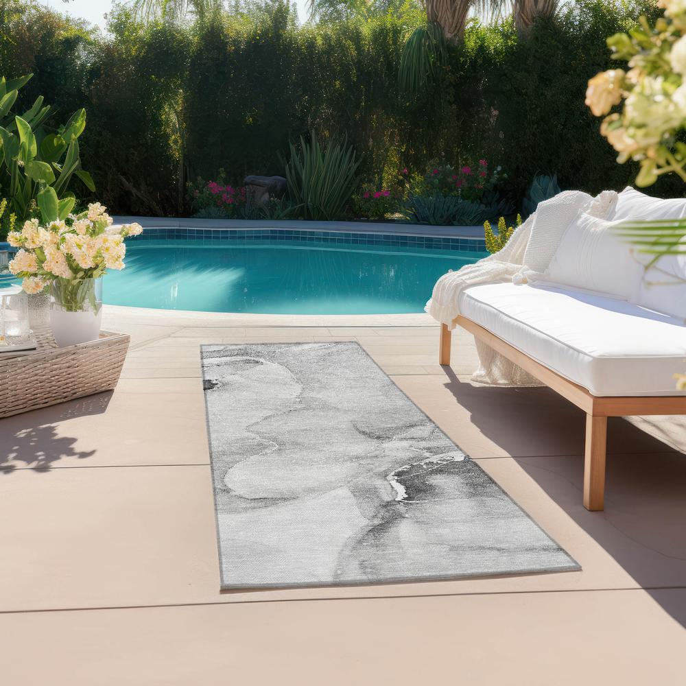 Chantille ACN521 Gray 2'3" x 7'6" Rug. Picture 7