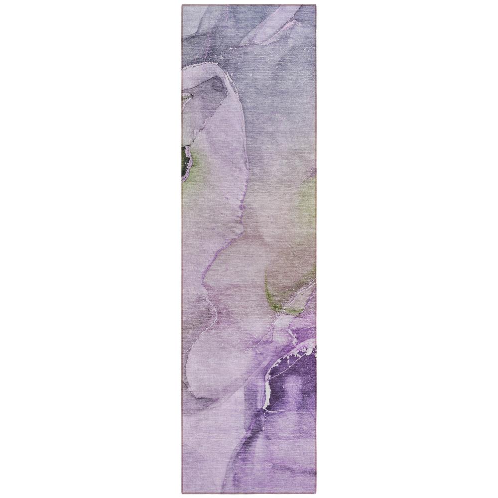 Chantille ACN521 Purple 2'3" x 7'6" Rug. Picture 1