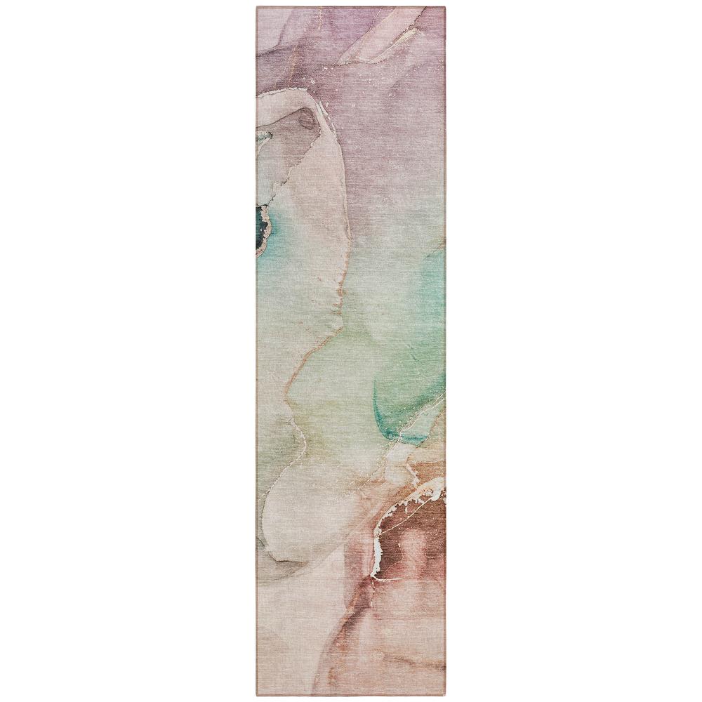Chantille ACN521 Teal 2'3" x 7'6" Rug. Picture 1