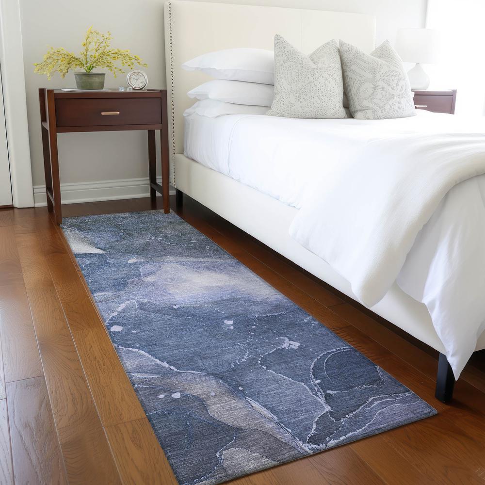 Chantille ACN522 Blue 2'3" x 7'6" Rug. Picture 6