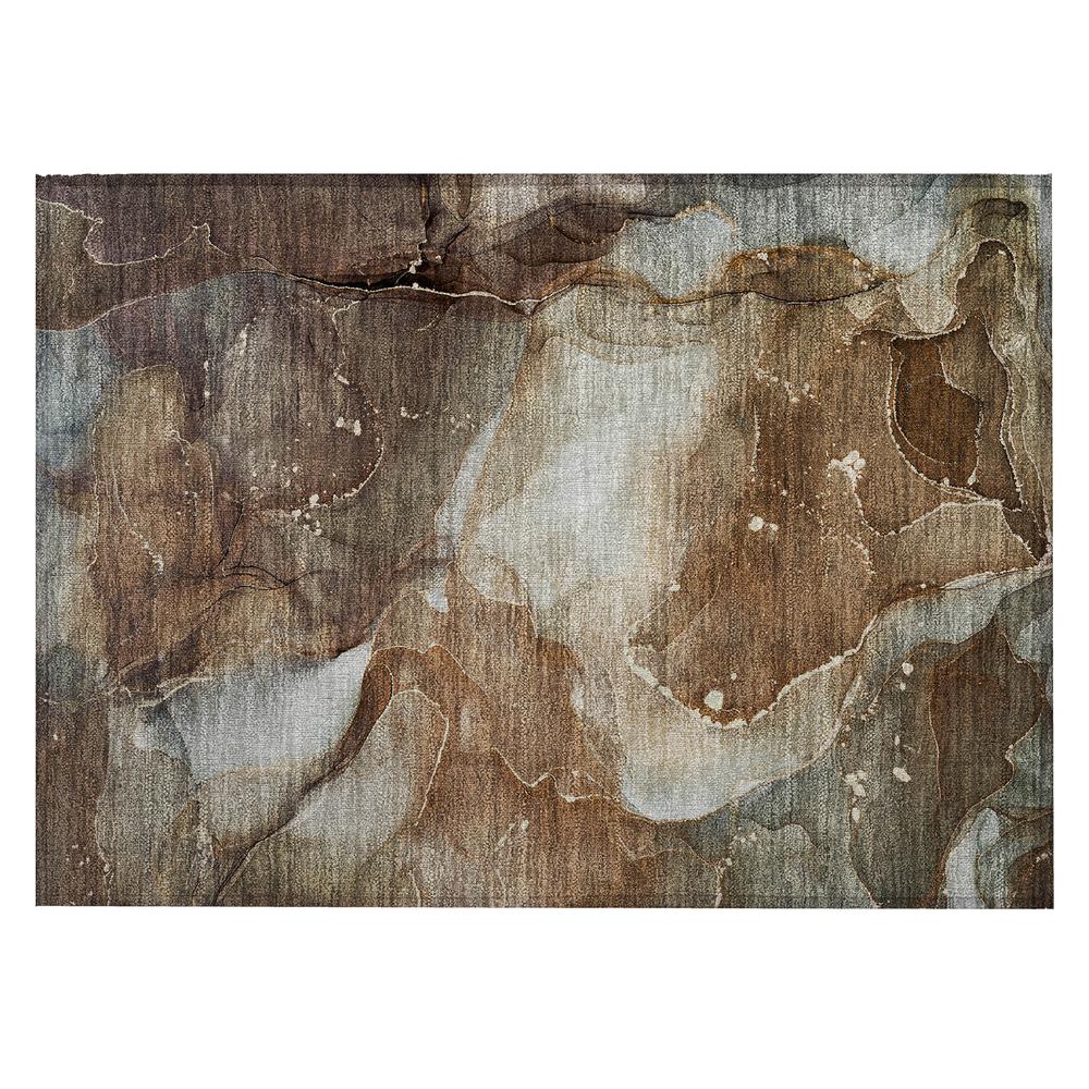 Chantille ACN522 Brown 1'8" x 2'6" Rug. Picture 1