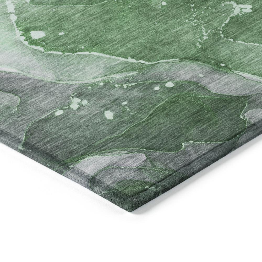Chantille ACN522 Green 1'8" x 2'6" Rug. Picture 3