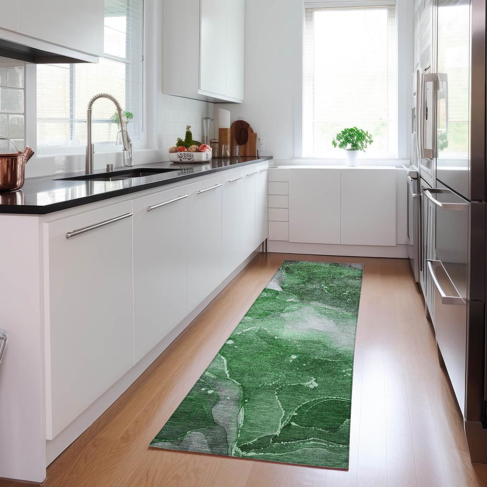 Chantille ACN522 Green 2'3" x 7'6" Rug. Picture 6