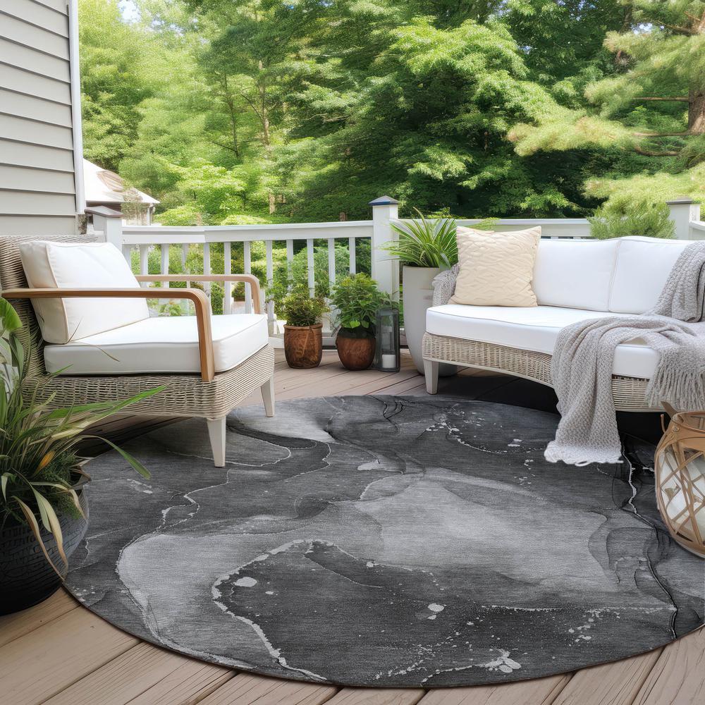 Chantille ACN522 Gray 8' x 8' Rug. Picture 8