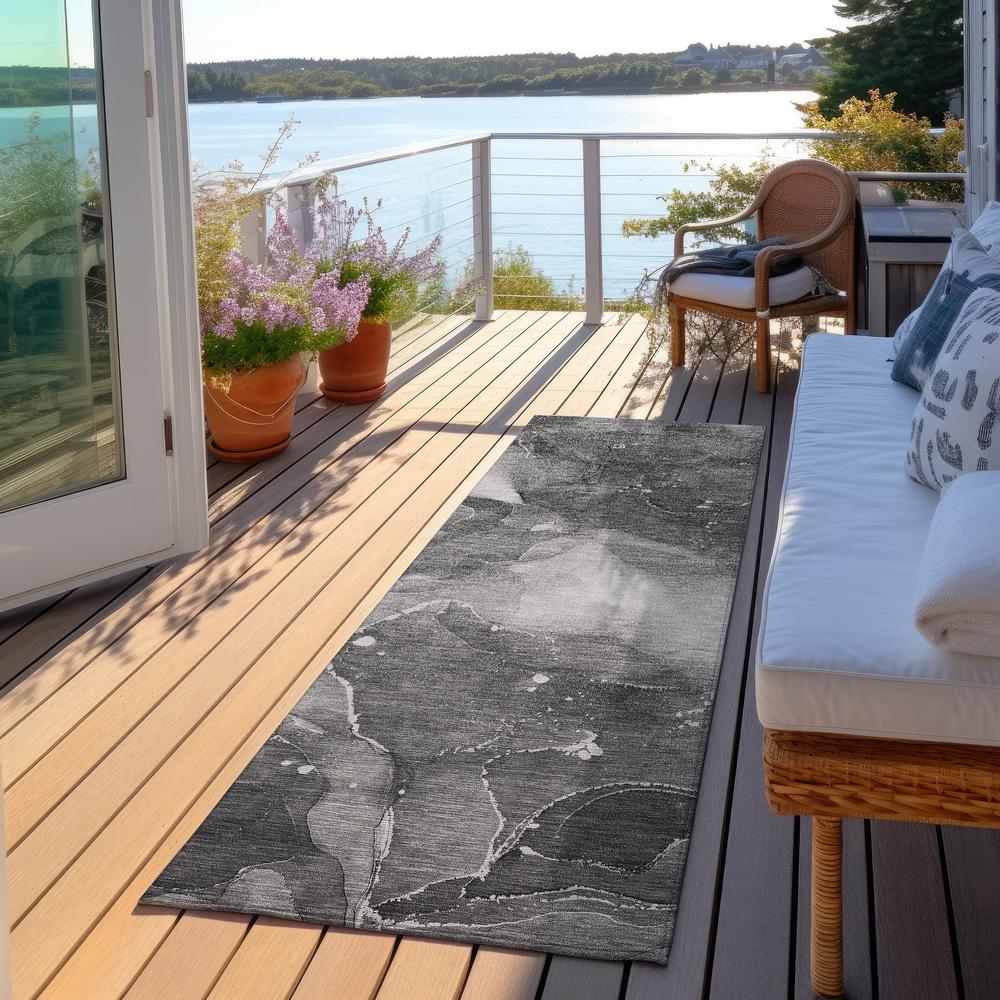 Chantille ACN522 Gray 2'3" x 7'6" Rug. Picture 7