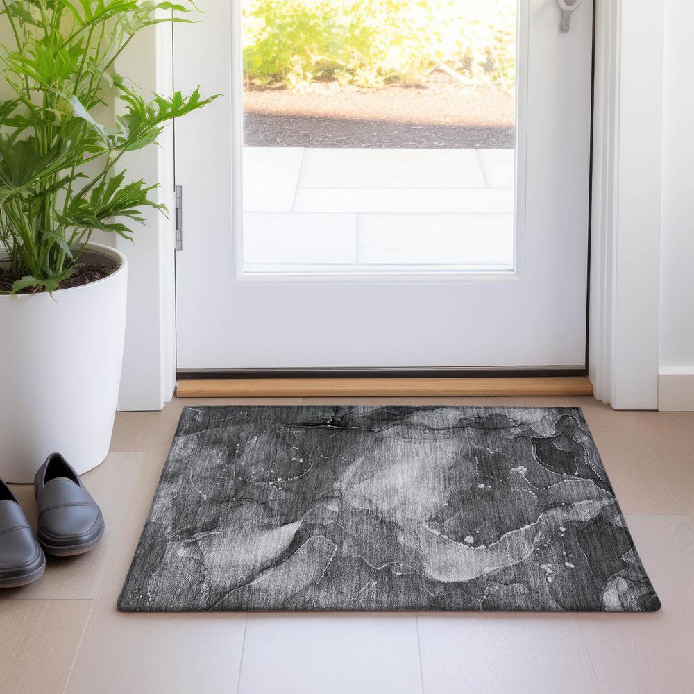 Chantille ACN522 Gray 1'8" x 2'6" Rug. Picture 6