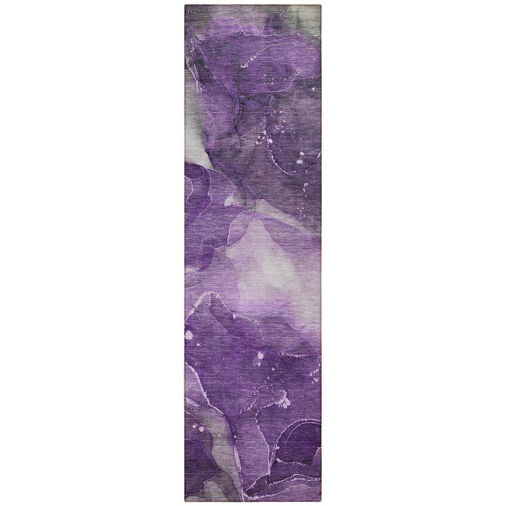 Chantille ACN522 Purple 2'3" x 7'6" Rug. Picture 1