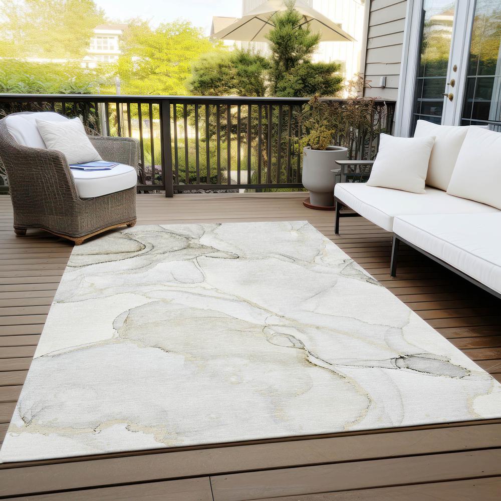 Chantille ACN523 Brown 2'6" x 3'10" Rug. Picture 8