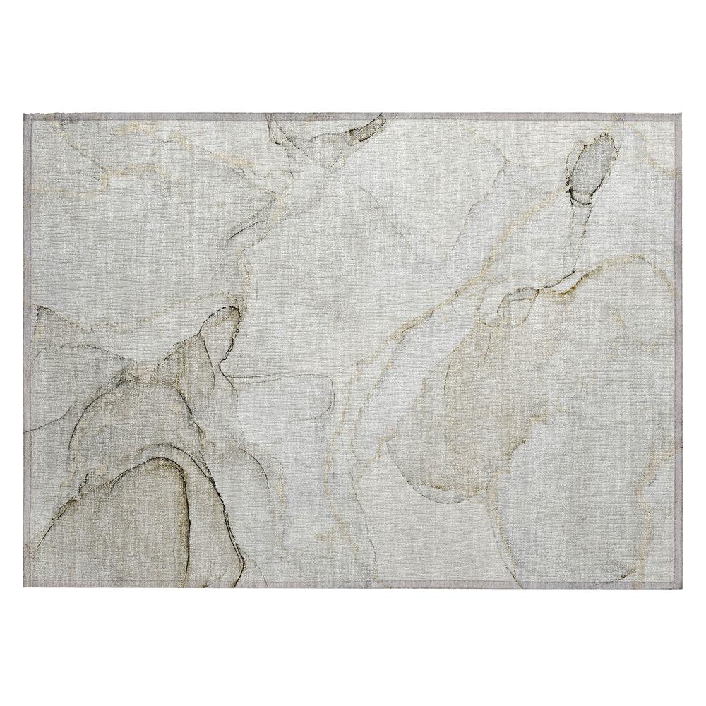 Chantille ACN523 Brown 1'8" x 2'6" Rug. Picture 1