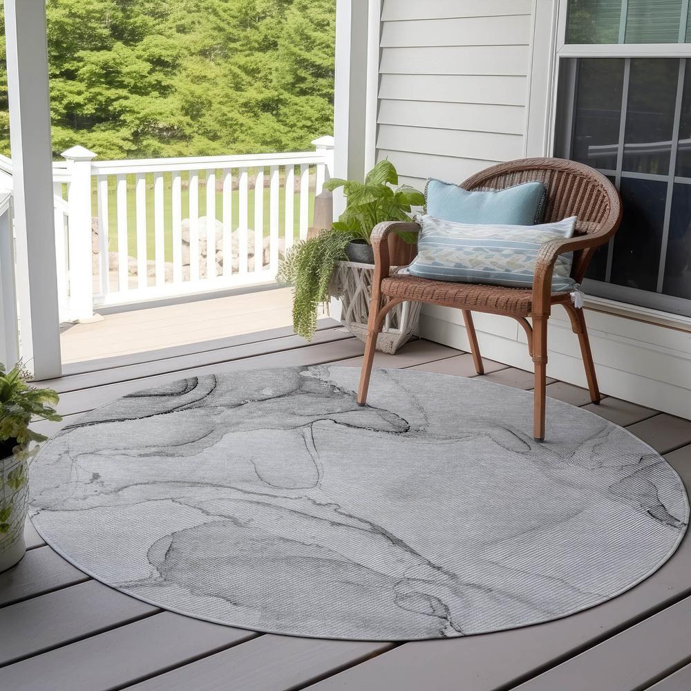 Chantille ACN523 Gray 8' x 8' Rug. Picture 8