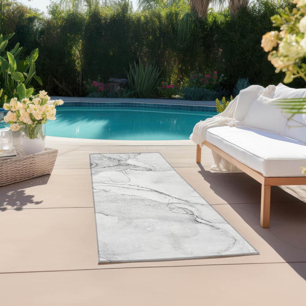 Chantille ACN523 Gray 2'3" x 7'6" Rug. Picture 7